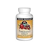 Source Naturals Pomegranate Extract, Antioxidant and DNA Health*, 500 mg | Vegetarian Friendly Pomegranate Fruit Extract Yielding 400 mg Ellagic Acid & Dietary Fiber - 240 Tablets