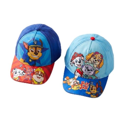 Gorra Paw Patrol Niños con Visera - Gorra Infantil Paw Patrol Cómoda, Transpirable y Ligera, Gorra Verano Ajustable, Protección Solar Playa, Piscina y Excursiones