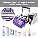 BetterSub Tumbler Mug Heat Press Machine 30 OZ 20 OZ 16 OZ Sublimation Straight Skinny Tumbler Mug Sublimation Print 11 OZ 15 OZ Sublimation Mug Heat Transfer Purple