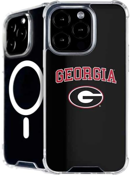 Skinit Phone Case Compatible with MagSafe iPhone 16 Pro Max - Officially Licensed University of Georgia Bulldogs Logo Design