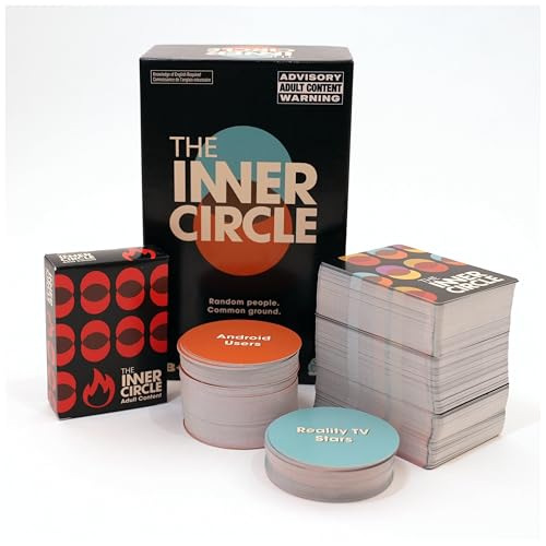 Spin Master Games, The Inner Circle, Find Common Ground with Hilarious Prompts, Party Games for Friendsgiving, Happy Hour, Bachelorette Party, Adults, 3-10 Players, for Ages 18 & Up - Image 8
