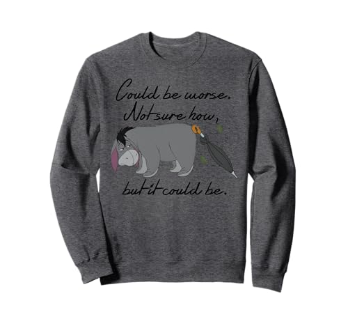 Sweatshirt Disney Winnie Bourriquet gris pour homme et femme