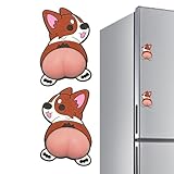 Türgriff Wandschutz - 3D Stoßdämpfendes Silikon In Niedlicher Hundeform Als Selbstklebendes Pad | Türstopper Und Kantenschutz - Schutz Vor Schlägen, Schwingen Und Quetschen Für Zuhause, Schlafzimmer,