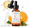 Sérum Facial de Vitamina C con Péptidos, Ácido Ferúlico, Niacinamida y Células Madre Vegetales, Sérum Facial Iluminador e Hidratante, Fórmula Ligera Sin Fragancia para una Piel Suave y de Aspecto Saludable 1 fl oz 1 Fl Oz (Paquete de 1) 2