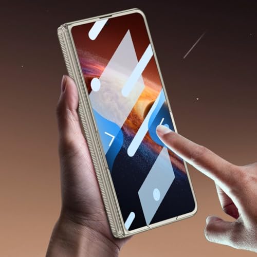 Coque HONOR Magic V6 en titane avec protège-écran et support bague - 6