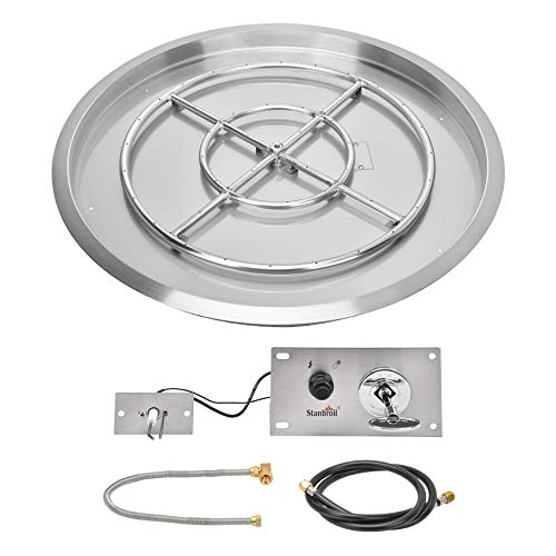 Stanbroil 31 Inch Drop-in Round Gas...