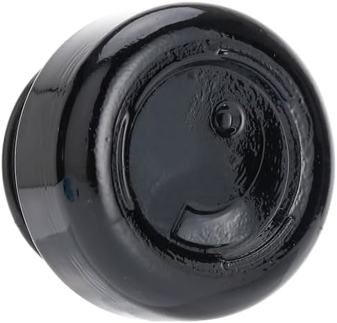 5ml Black Glass Jar with UV Protection and Child-Resistant Lid