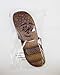 Hawaii Brown and Black Jesus sandals for Kids. (These kid sandals run 2 sizes smaller than US kid sizes) (Kid 5, Brown)