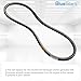 BlueStars 101916701 Replacement Starter Generator Belt - Compatible with Club Car 1992-Up DS and 2004-Up Precedent Gas Golf Carts