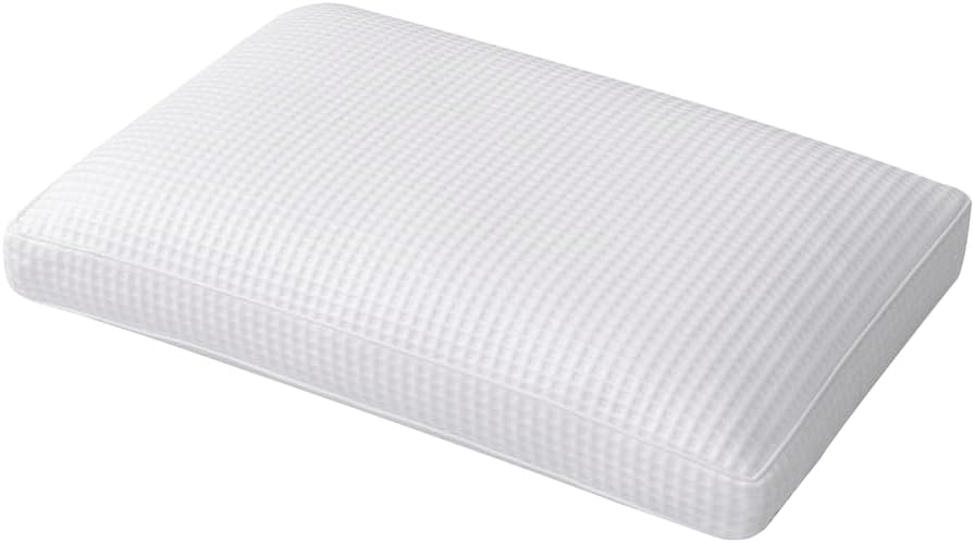 STONECREST Cooling Gusseted Pillow Protector for Memory Foam Pillow- 1 PC, Zipper Premium Gusset Pillow Encasement Covers(White, Queen)