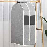 Kledingzak met Ritssluiting Katoen Linnen Kledingtas Kledinghoes Pak Hoes Langdurige Opslag Van Jas Mantel Kleding Pak Bescherming Tegen Stof Schade ( Color : Blue, Size : 105 * 60 * 28cm