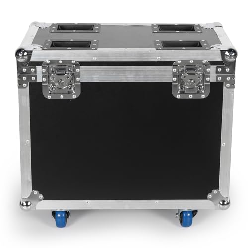 61 * 33.5 * 61cm Flight case puede cargar 2 piezas de cabeza móvil LED luces de escenario, fácil de almacenar y transportar y proteger las luces de fiesta