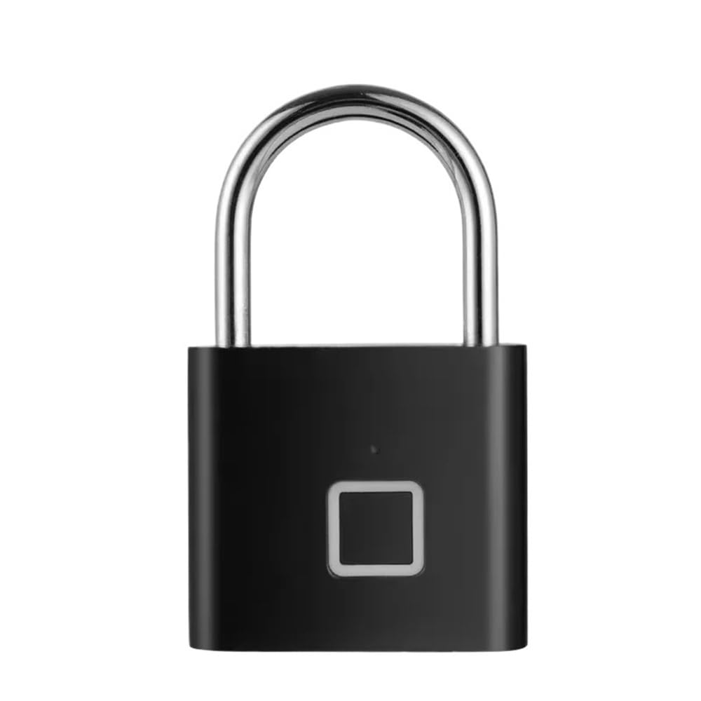 Cadenas empreinte digitale USB étanche et verrou biométrique intelligent en alliage de zinc