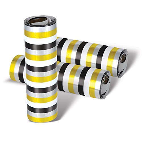 Beistle Metallic Serpentine Throws 10 Rolls New Year's Eve Party Favors Awards Night Decorations