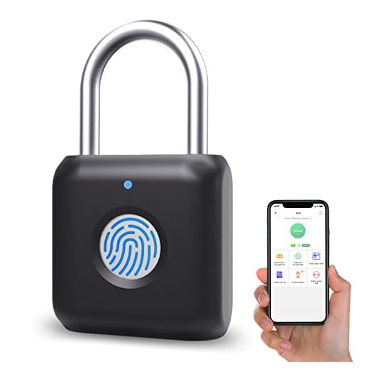 Candado de Huella Dactilar Eseesmart, Candado de Combinación Inteligente, Candado de Gimnasio, Locker Candados, Adecuado Para Bolsas, Maletas, Deportes, Cajones, Carga USB Portátil (Negro)