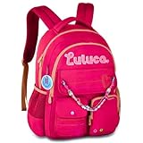 Mochila de Costas Luluca Nylon com Matelassê 21 Litros (Rosa)