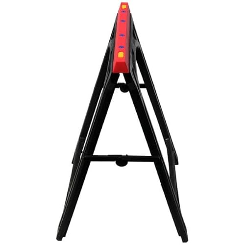 Neilsen CT1699 Folding Plastic Saw Horse - Rust-Resistant, Reinforced, Lightweight, Portable Design