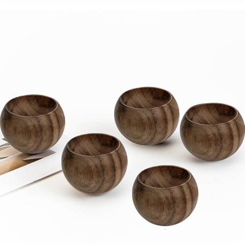 Difusor de Aceite Esencial de Madera en Forma de Huevo 2 Piezas miniatura 5