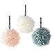 3er-Pack Soft Körper Badeschwamm Duschschwamm, Luffa-Bälle, Peeling- oder Massage Schwamm extra leicht schäumend, Mesh-Luffa-Körperpeeling-Pinsel