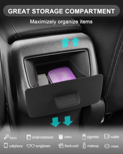 Image of CDEFG for 2023-2026 Honda HR-V Center Console Rear Armrest Storage Drawer