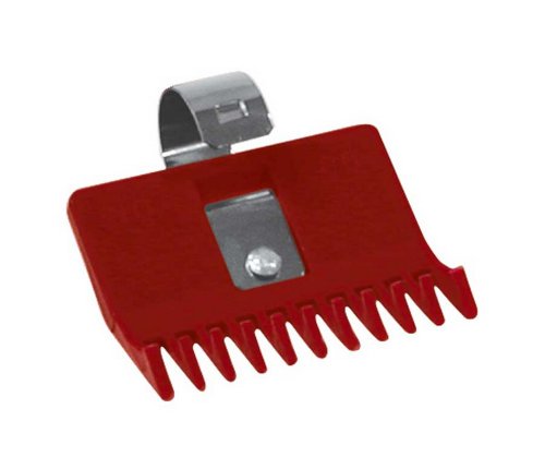 Producto SPG0117 Peine para cortadora plástico rojo miniatura 1