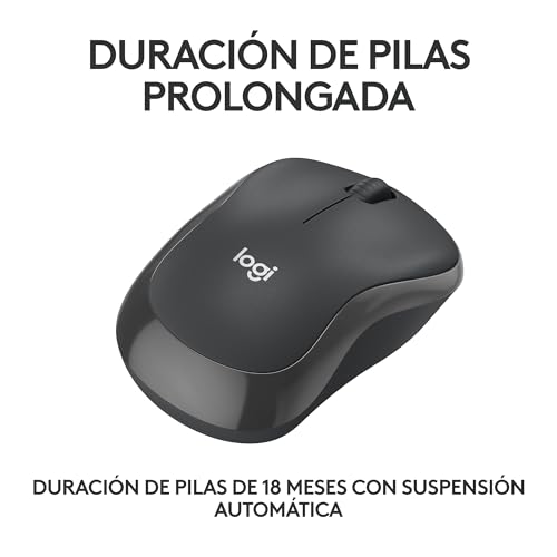 Miniatura 4 de Logitech M240 Silencioso Bluetooth Ratón, inalámbrico, Compacto