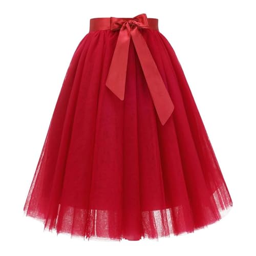 Jupe élégante à volants coupe trapèze et ceinture ajustée pour un effet silhouette affinée