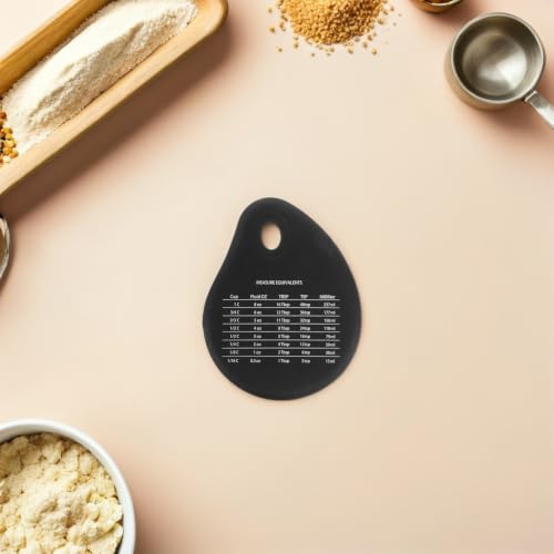 Cortador de masa de silicona Cabilock con tabla de medidas compacta para repostería casera 6