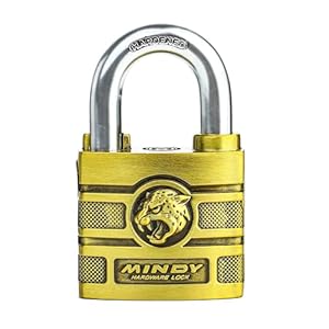 Zeershee Mindy Jaguar Heavy-Duty Padlock