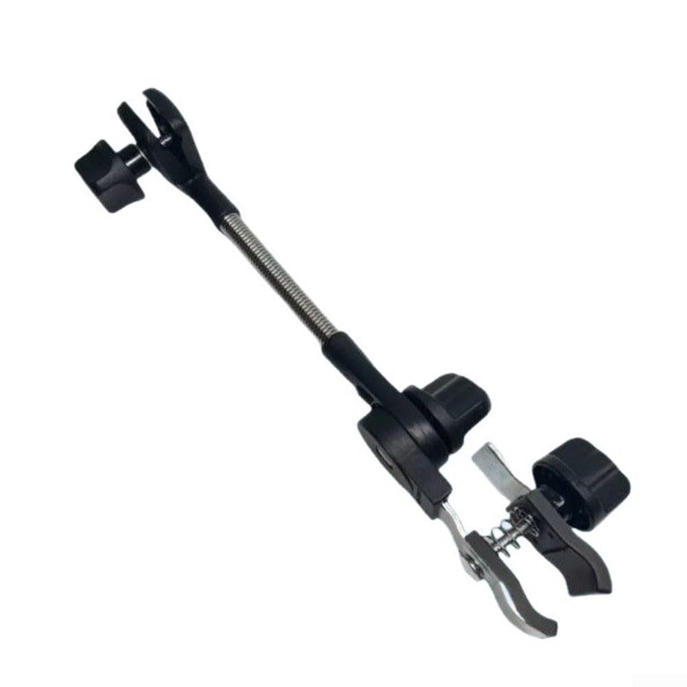 QuivyLivy Umbrella Holder for Stroller Camping Chair Wagon 180° Rotate Anti-slip Black