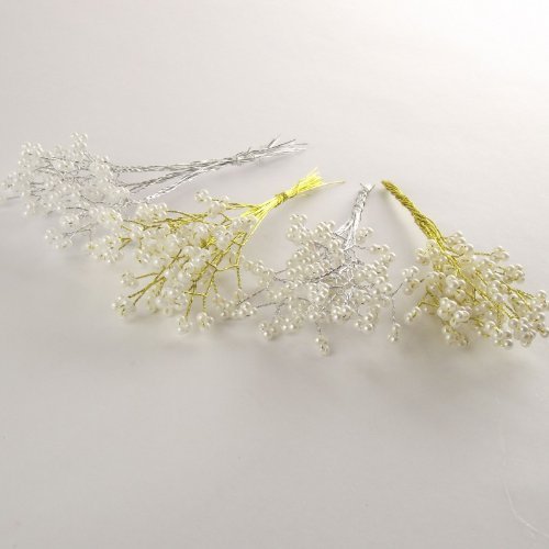 Bundle of 12 Mini Pearl Tree Sprays