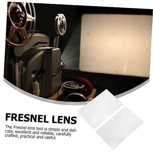 Healifty 1623301JYOAI 2Pcs Fresnel Lens Fresnel Lens For Projector Magnifier Projector Tool Fresnel Lens Screen Magnifier Screen Projector Monitor thumb #2