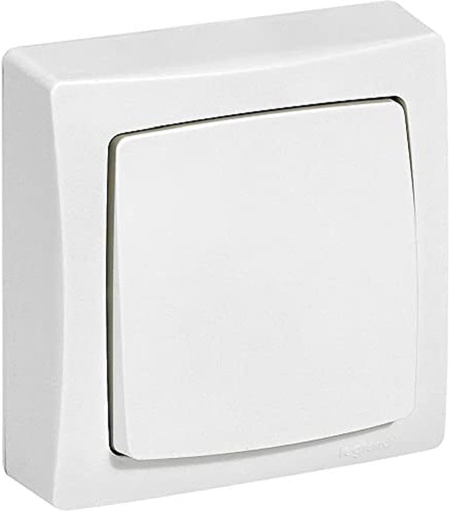 Poussoir 500W Maximum Mosaic Pour 1 Ou Plusieurs Volets Roulants Blanc 077028