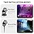 Hekation Halloween Projection Lights Outdoor, Halloween Projector Decorations Outside Lights for Outdoor Yard, 15 Colors Water Wave Ocean Effect Night Lights Projector, Waterproof, Remote, Timing