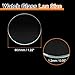 HARFINGTON 3pcs Watch Glass Lens 31mm Dia 1.2mm Thickness Mineral Glass Round Flat Clear Crystal Lens Watch Face Replacement Parts for Watchmaker Repair