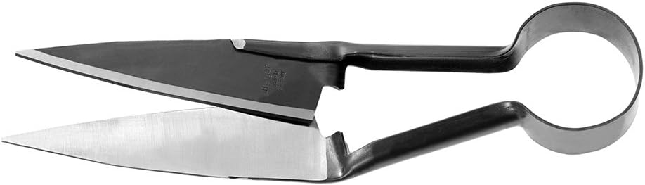 BERGERtopiary hedge shear 2711 with round spring, sheep shear with forged blades, blade length: 14 cm