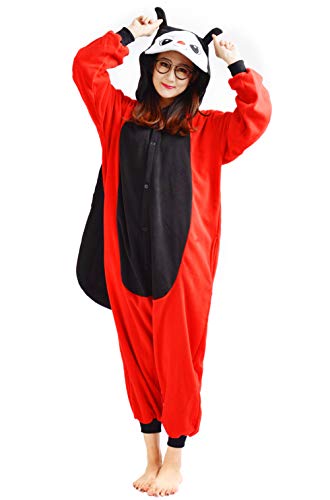 Pyjamas kigurumi adulte coccinelle pour déguisement et nuit