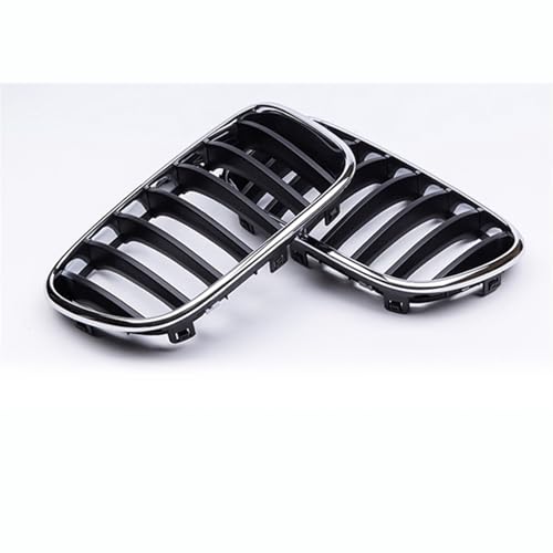 Grille chromée pour BMW X3 F25 2011-2013 cadre noir argent