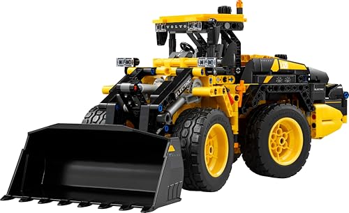 LEGO Technic La Chargeuse sur Pneus Volvo L120 Electric - Jouet avec Véhicule de Construction - Direction Articulée & Pelle Fonctionnelle - Cadeau d'anniversaire pour Garçon dès 9 Ans 42209