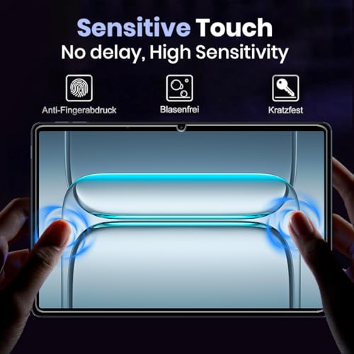 Image of Czartech Tempered Glass Screen Protector for OnePlus Pad Lite (11 inch inch) | Anti-Scratch, Smudge Proof, Precise Cut-outs & Bubble-Free Installation