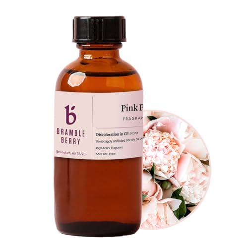 Image of Bramble Berry Pink Peony Fragrance Oil 2 oz | Romantic Floral Scent for Soap Making, Candles, Lotion, Bath Bombs & Perfume | Skin Safe, Vegan, Paraben & Phthalate Free