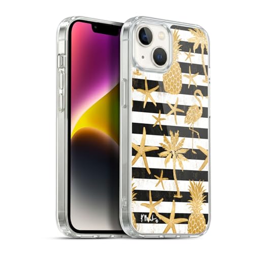 Funda de gel suave Paul Brent Costa de Oro para Apple iPhone 14 Plus