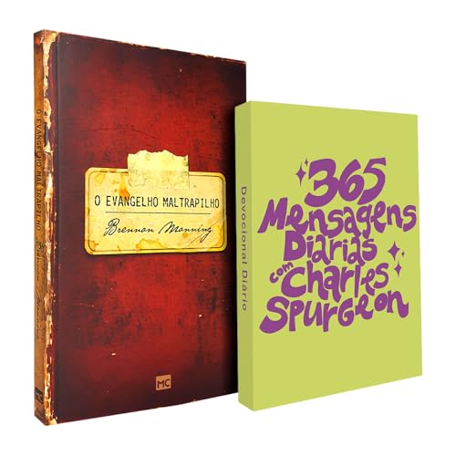 Kit O Evangelho Maltrapilho + 365 Mensagens Diárias Charles Spurg...