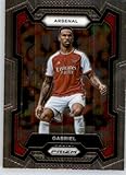 2023-24 Panini Prizm Premier League #22 Gabriel Arsenal Official EPL Soccer Card in Raw (NM or Better) Condition