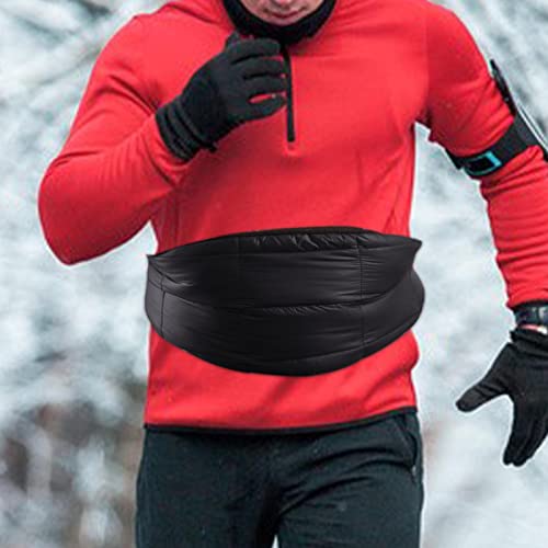 cintura quente | Almofada quente – Bolso interno do cinto, tecido lã polar, cintura ajustável para e