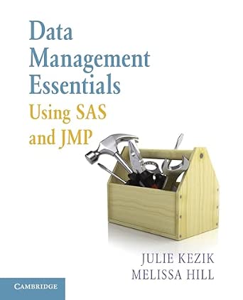 Data Management Essentials Using SAS and JMP-Wow! eBook