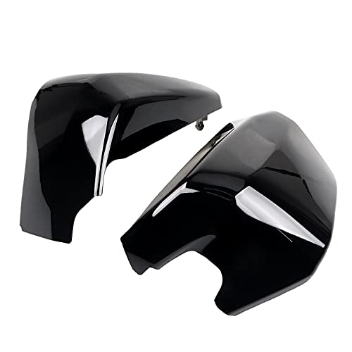 YDLMT Gloss/Vivid Black Motorcycle Fairing Battery Side Cover Panels for Honda Shadow Spirit 750 VT750 2004-2013, Shadow Aero VT400 2004-2011