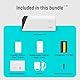 Liene PixCut S1 | All-in-One Fotodrucker, Aufkleberdrucker und Schneidemaschine | Multifunktionsdrucker und Stickerdrucker für Scrapbook und DIY-Projekte | 300 DPI Farbsublimation