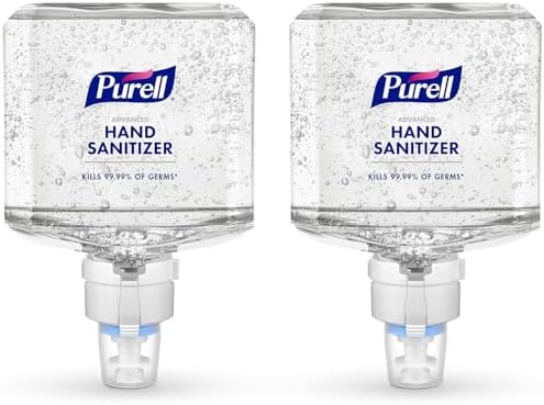 Purell ES8 Hand Sanitizer Gel Refill, Clean Scent, 2ct x 1200 mL - 7763-02