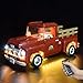 Produktbild Halcyon LED-Beleuchtungs-Kit für Lego 10290 Pickup Truck, LED-Licht-Set kompatibel mit Lego 10290 (nur LED enthalten, kein Lego-Kit) - Verbesserte RC Version